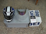 Kask Shoei XR-1000 + szybki oraz pin lock 