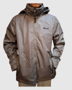 Kurtka Męska Bench Hawn Ripstop Double Zip Szara L outdoor streetwear