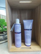 Zestaw milk shake silver/blond włosy.