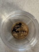 Congo: Prehistoric Life I Stegosaurus 2023 złoto 0,5g Au 9999 Kongo