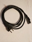 Kabel Zasilający PC/Monitor C13 Prosty - 2.0 m