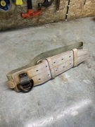 SOLIDNY pas bojowy strażacki z epoki PRL-u