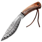 NÓŻ MYŚLIWSKI SZEFA FINKA KUKRI POKROWIEC 19CM