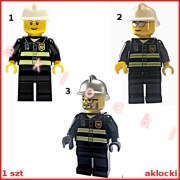 LEGO City FIGURKA Strażak cty0090 wc021 cty0088 z zestawu 7945 7208 Remiza