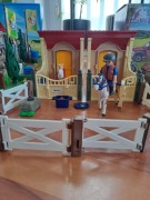 Playmobil country + myjnia dla konia + dodatkowe figurki