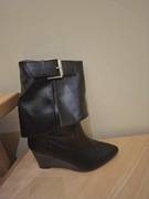 Botki z wywinięta Holewką