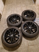 Koła lato czarne Alufelgi MAM A7 8Jx18 5x114,3 ET 40| Barum 245/40 R18