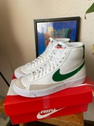 Buty damskie nike blazer high 39 biale skorzane 24.5cm