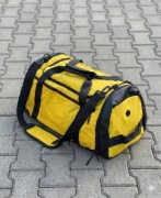 NOWA Torba sportowa plecak 2w1 40L Żółta wodoodporna podróżna