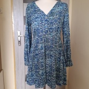 Wzorzysta sukienka Zara 100% wiskoza