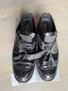 Prada brogsy platforma 3E5300 czarne lakierowane r. 39,5