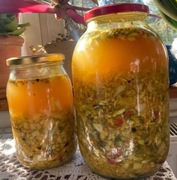 Oksymel, oxymel. Domowa receptura z miodem. Rozgrzewająco-przeciwzapalne. 