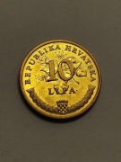 Sprzedam monetę Chorwacja 10 lip 2015r. stan bdb.