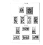 Karty Komplet SAARLAND 1920-1959 270x297 A3 Album