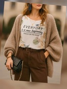 T-shirt Reserved tropikana roz. S/M