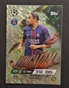 Match Attax EXTRA 2025/26 BRADLEY BARCOLA nr.191 ( PSG ) WINGMAN 
