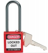 Kompaktowa kłódka nylonowa BRADY/ABUS 2" (50 mm) - kolor niebieski