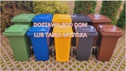 Pojemnik 120 / 240 kosz kubeł na śmieci odpady NOWY NIEMIECKI MOCNY DOSTAWA