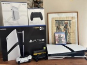 Ps5 Pro playstation napęd + dwa pady dualsense + Bloodborne GOTY