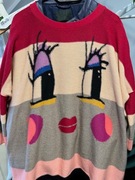 SONIA RYKIEL 100% wełna merino rozm  T1