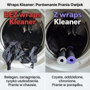 Rolka do prania owijek bokserskich 2 szt. – koniec plątania Wraps Kleaner