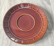 Talerz talerzyk kamionka nadruk "Ruch"