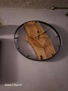 Zegar recznej roboty 