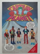 KAPITAN PLANETA Captain Planet KATALOG figurek i foto-komiks