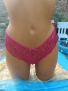 Stringi koronkowe damskie rozmiar S/M