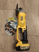 Szlifierka DeWalt Aku 125mm zestaw bateria + kpl tarcz