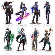 Figurki 2D Valorant Agenci Clove Omen Reyna Prezent dla Gracza