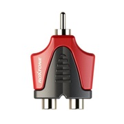 ROXTONE RPAN310 redukcja przejściówka gniazdo 2 x RCA / wtyk RCA