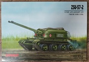 czołg przeciwlotniczy ZSU-57-2 "polski" 1:25 "offset"