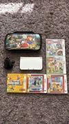 New Nintendo 3DS XL Pearl White | Super Stan | 5 Gier | Ładowarka
