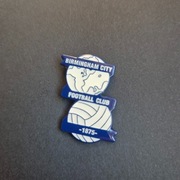 Pin Birmingham City – metalowa przypinka, klub piłkarski, kibic, football