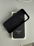 Oryginalne etui APPLE do iPhone 16 Pro Max - Silikonowe Czarne