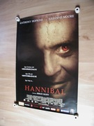 HANNIBAL Hopkins Milczenie Owiec - Plakat kinowy Oryginał
