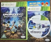 Epic Mickey 2 The Power of Two na XBOX 360. Komplet 2xPL. 