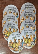 Etykiety piwne - Bractwo Kurkowe. Browar Bydgoski. Zestaw foto.