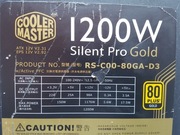 Zasilacz  - Cooler Master Silent Pro Gold  1200 W