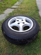 Koła z alufelgami komplet opony letnie 165/70 