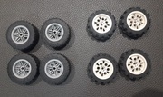 LEGO Technic koła  (56145 15413 6581 6582) – 16 sztuk