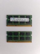 RAM 4GB (2x2GB) DDR3 1066MHz Samsung SO-DIMM – komplet – sprawny