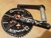 Rotor 3d+ korba alu 50/34 biopace qrings 172,5 bcd110 bbright bb30