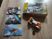 LEGO CREATOR 3W1 SŁONECZNA WYŚCIGÓWKA 31089