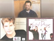 Bon Jovi, Ricky Martin, Eric Clapton - 3 x MCD 3 Maxi Single CD 