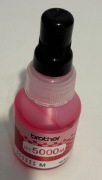 BROTHER WKŁAD TUSZ BUTELKA   BT5000 MAGENTA ORYGINAŁ PUSTE