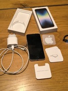 Oryginalny iPhone SE 2022 64GB starlight A2783 Apple z ładowarką USB-C