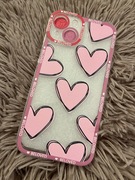 Etui iPhone serca grafika