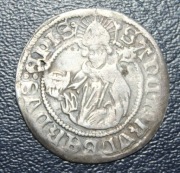 SALZBURG BISKUPSTWO - Bp. LEONARD - 1 BATZEN 1511 r. 